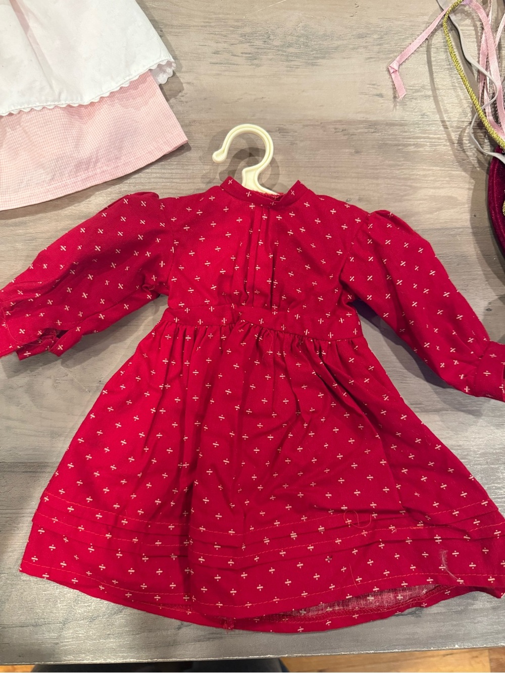 Kirsten Larson vintage school dress